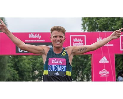 Butchart winning 2017 Vitality 10k 